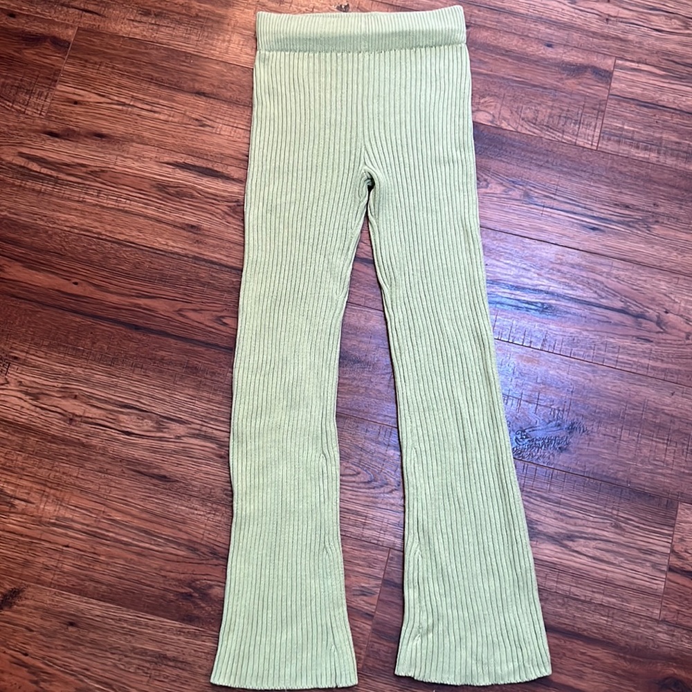 Wild Fable High Rise Ribbed Sweater Pants